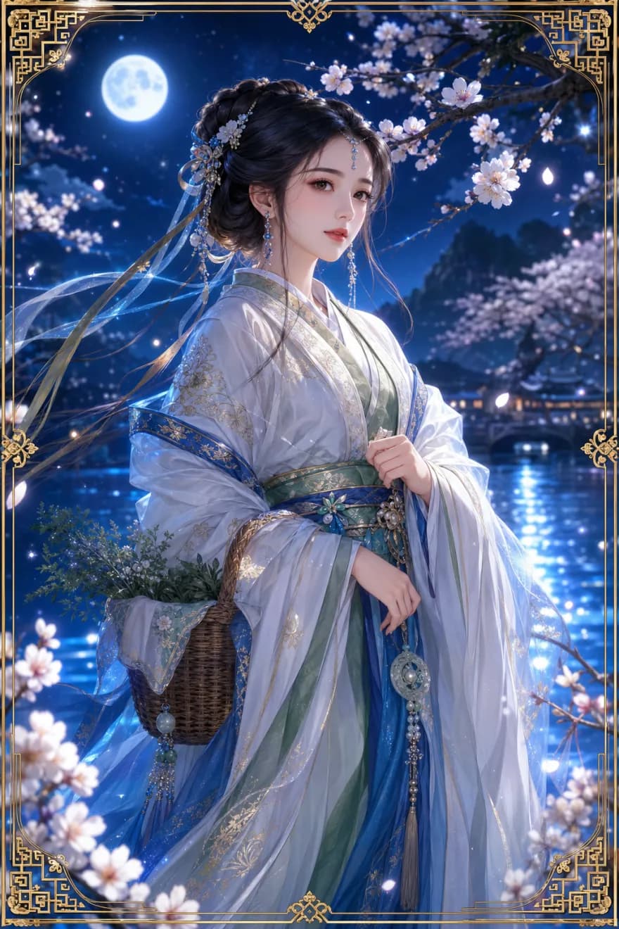 물빛 밤의 의원 스승 세연