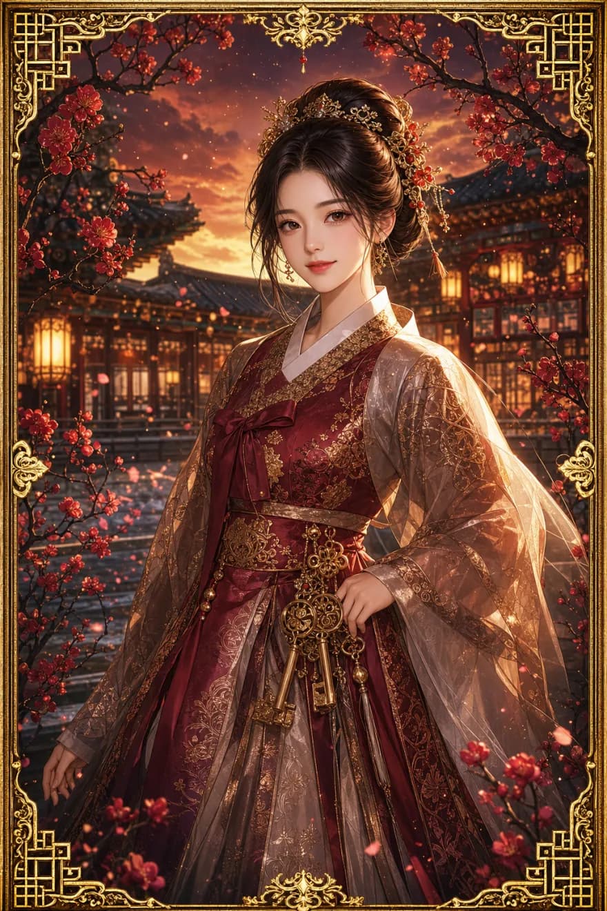 노을 궁의 젊은 가주 태연